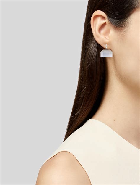 dior earrings mismatch blue|Designer Earrings for Women .